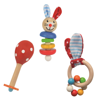Eichhorn Coffret hochet instrument enfant bois