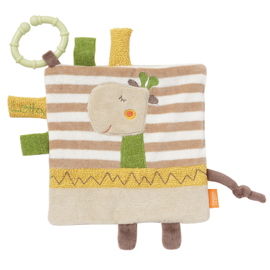 fehn® Doudou girafe Loopy & Lotta, anneau