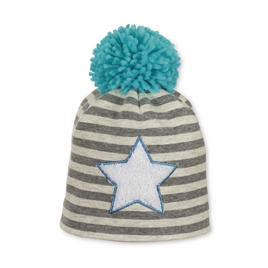 Sterntaler Boys Beanie Sweat iron grey