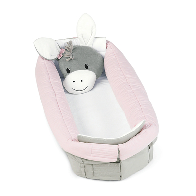 Sterntaler Nid pour bébé Emmi l'âne 100x130 cm