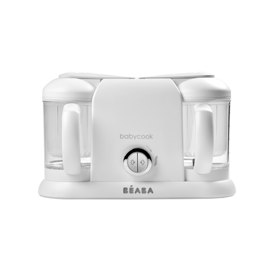 Levně BEABA kuchyňský robot Babycook ® Plus 4 - v 1 bílé / stříbrné