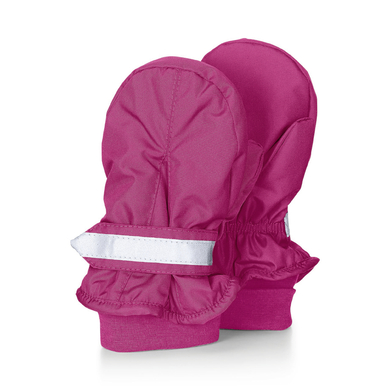 Sterntaler mitaine en molleton de coton magenta