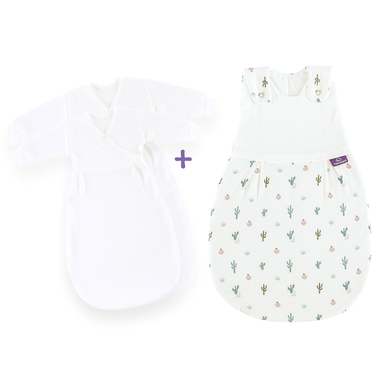 Träumeland Saco de dormir 3 piezas Liebmich Kaktusliebe