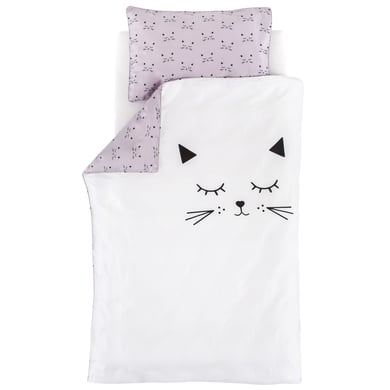 Träumeland Ropa de cama peluche gato 100x135cm