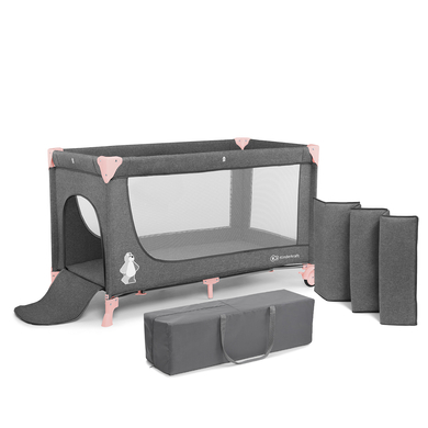 Kinderkraft Lit parapluie Joy rose 120x60 cm