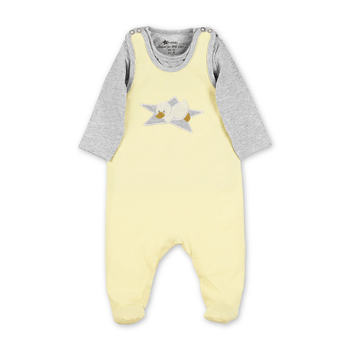 Sterntaler Ensemble grenouillère et t-shirt enfant Jersey Edda jaune