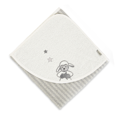 Sterntaler Toalla de baño con capucha Stanley gris 80 x 80 cm