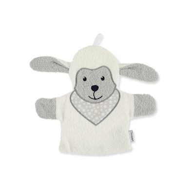 Sterntaler Gant de toilette enfant Stanley mouton gris