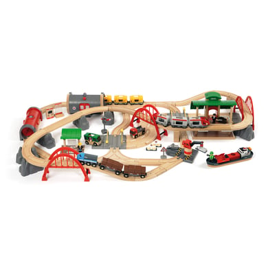 BRIO ® WORLD Set de Carreteras y Ferrocarriles de Lujo