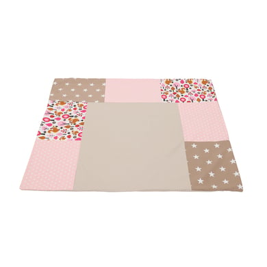 Ullenboom Patchwork Funda para cambiador Sand ardilla 75x85 cm