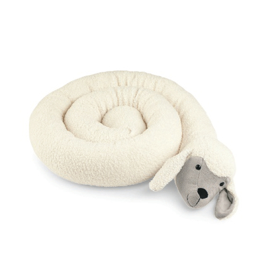 Sterntaler Tour de lit traversin enfant Stanley mouton original 180x20 cm