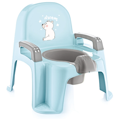 babyJem Réducteur de toilettes pot bébé bleu