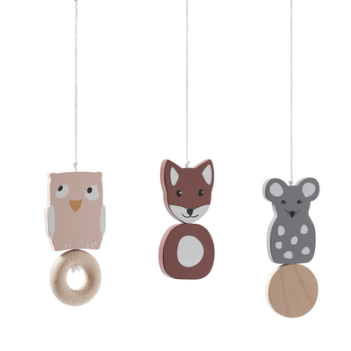 Kids Concept® Figurines pour portique d'activités Edvin, bois