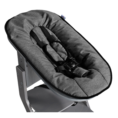 tiSsi® Transat bébé pour chaise haute enfant gris/anthracite