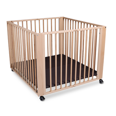 tiSsi® Parc bébé Moritz bois, naturel