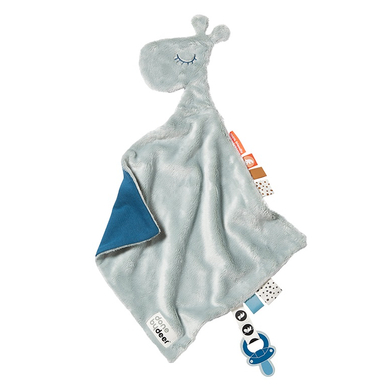 Image of Done by Deer ™ Panno doudou Raffi, blu059