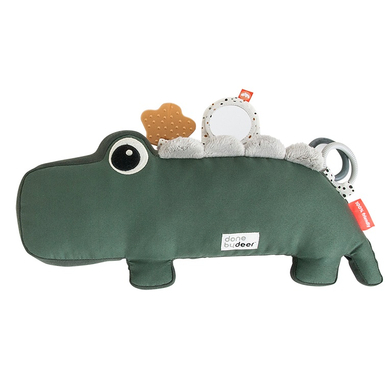 Levně Done by Deer Activity hračka Tummy Time Croco, zelená