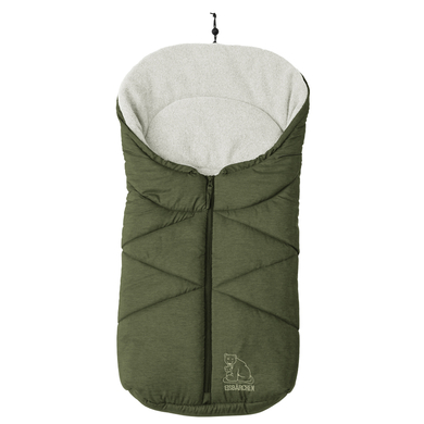 Heitmann Chancelière pour cosy/poussette universelle ours polaire vert foncé