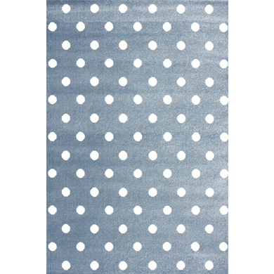 LIVONE Tapis enfant Kids Love Rugs Circle bleu/blanc 120x170 cm