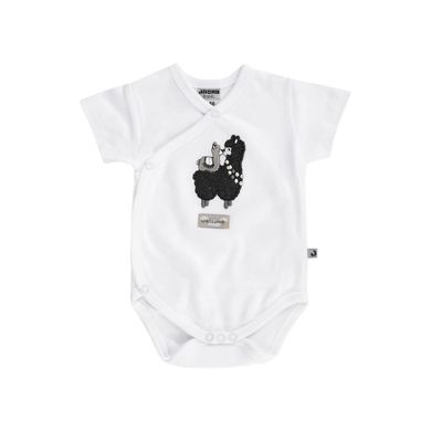 JACKY Body cache-coeur bébé lama manches courtes offwhite