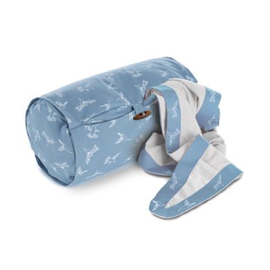 THERALINE Coussin d'allaitement rouleau PLUS colibris