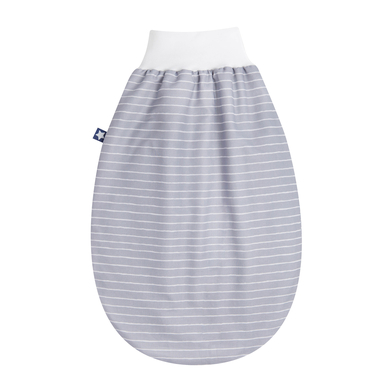 JULIUS ZÖLLNER Demi gigoteuse bébé Jersey Grey Stripes