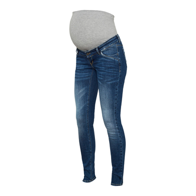 mamalicious Jeans de maternité MLSAVANNA Medium Blue Denim