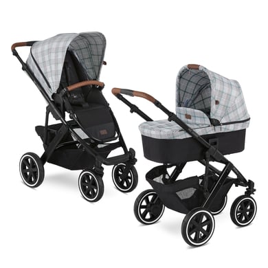 ABC DESIGN Poussette duo combinée 2en1 Salsa 4 Air Fashion édition Smaragd collection 2021