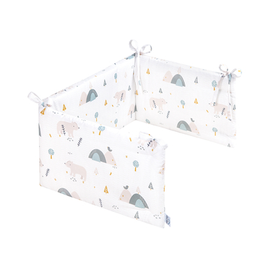 JULIUS ZÖLLNER Tour de lit bébé Mountain Bear 180x35 cm