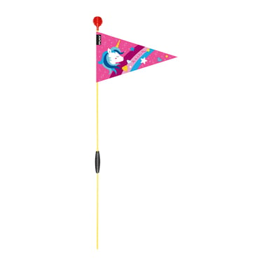 Levně PUKY ® Bezpečnostní vlajka pro jízdní kola a skútry SW 3, růžová 9226
