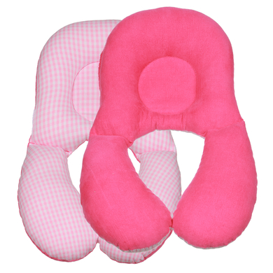 BabyDorm® Coussin tour de cou enfant NeckyDorm Henni rose