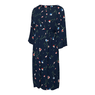 mamalicious Robe de maternité MLMILA Navy Blazer