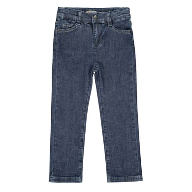 Levně Steiff Girls Jeans, modrĂ˝ denim