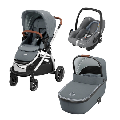 MAXI-COSI Poussette trio combinée Adorra Essential grey
