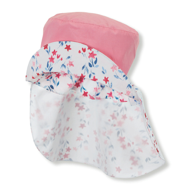 Sterntaler Chapeau avec protège-cou rouge