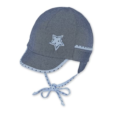 Sterntaler gorra de pico medio azul