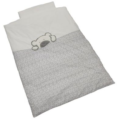 Ropa de cama de la Colección Be Be Gran Willi gris 100 x 135 cm