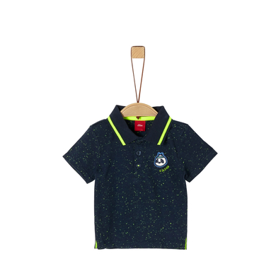 s. Olive r Poloshirt bleu marine