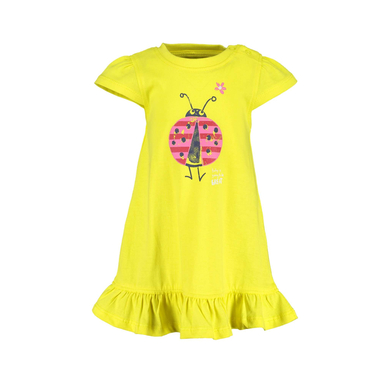 BLUE SEVEN Girls Robe tricotée jaune Original