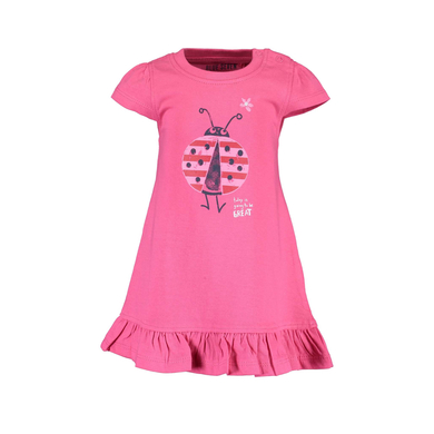 BLUE SEVEN Girls Robe en tricot rose
