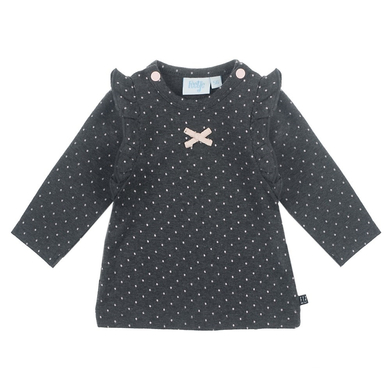 Feetje Longsleeve Dots antracit-melange