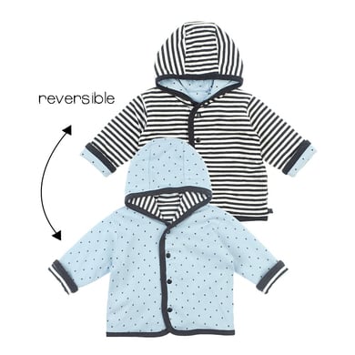 Feetje Chaqueta infantil con capucha reversible Mini antracita-melange