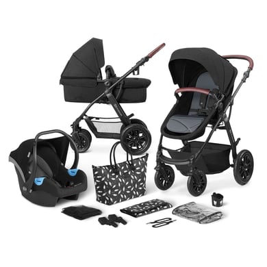 Kinderkraft Poussette trio combinée 3en1 XMoov black