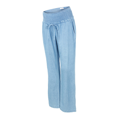 mamalicious Pantalon de maternité MLXANDRA Light Blue