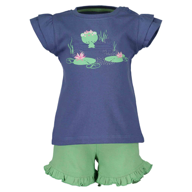 Image of blu SEVEN Girls Set di 2 T-shirt + Shorts jeans blu059