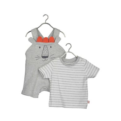 Bilde av Blue Seven Baby 2-delt Sett Skjorte + Dungarees