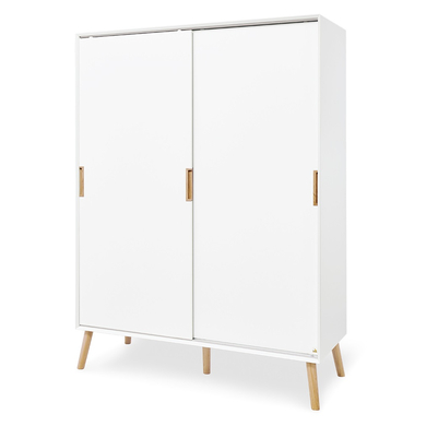 Pinolino Armoire enfant 2 portes Edge, blanc