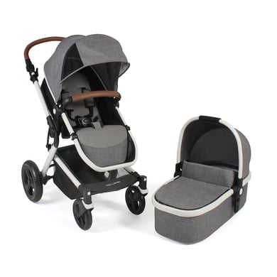 CHIC 4 BABY Poussette duo combinée 2en1 PASSO Melange gris