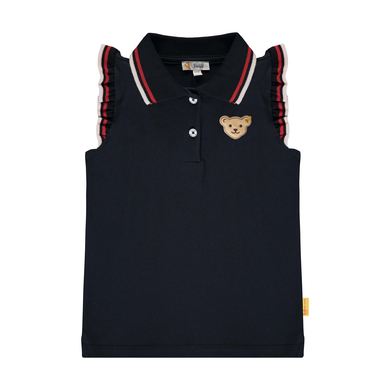 Steiff Girls Polo, black iris