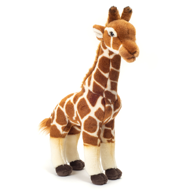 Teddy HERMANN® Peluche girafe debout, 38 cm